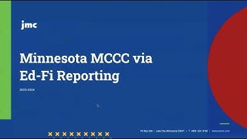 MN MCCC Ed Fi Reporting