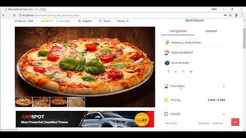 How Downtown Listing Claim works - Wordpress Directory Theme