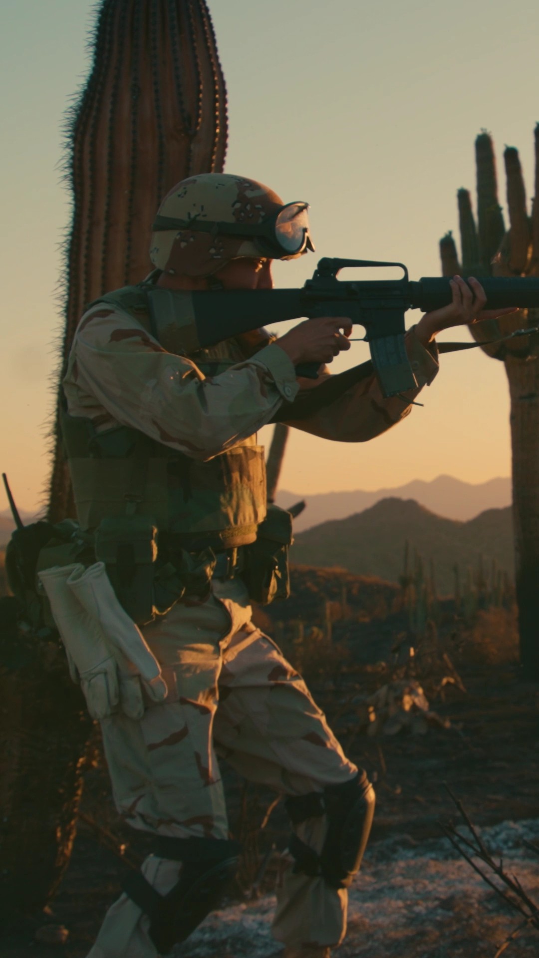 Black Hawk Down Army Ranger kit with M16 - YouTube