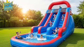 Top 5 Best Inflatable Water Slides For Backyard 2026