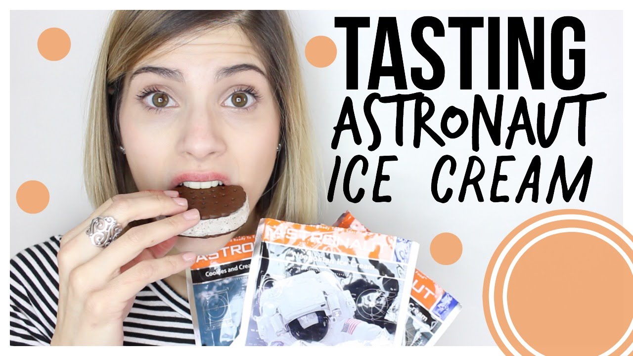 Astronaut Ice Cream Taste Test Youtube