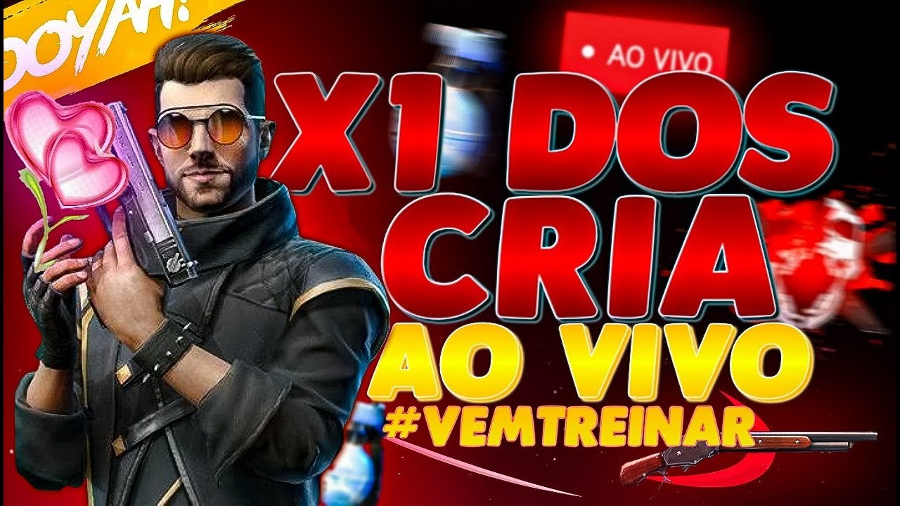 🎮 FREE FIRE - AO VIVO 🔴 SALA PERSONALIZADA 🔥 X1 DOS CRIAS COM INSCRITOS!, LIVE ON