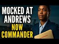 MOCKED on the flight line at ANDREWS. She returned as COMMANDER — the line she wrote.