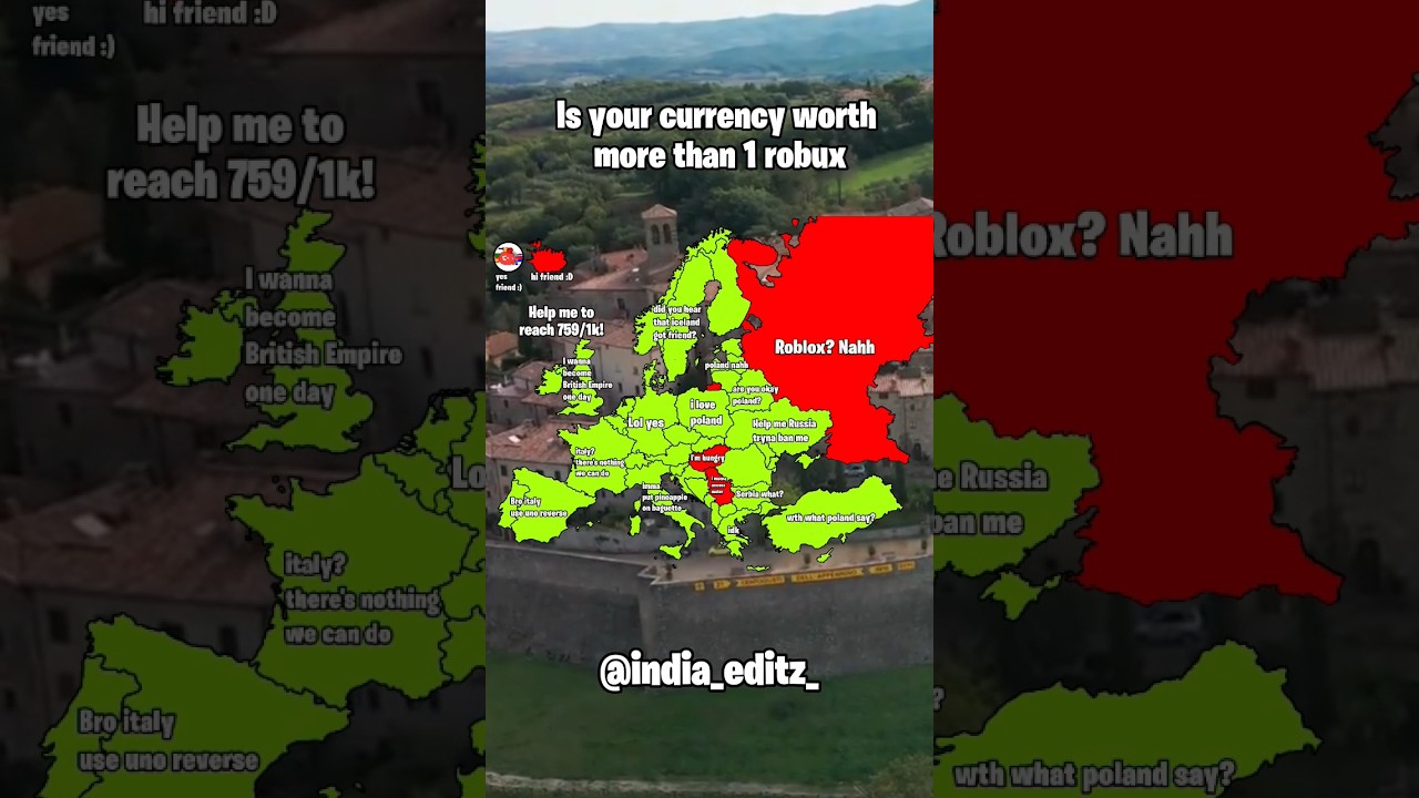 Is your currency worth more than 1 Robux? : r/Maps