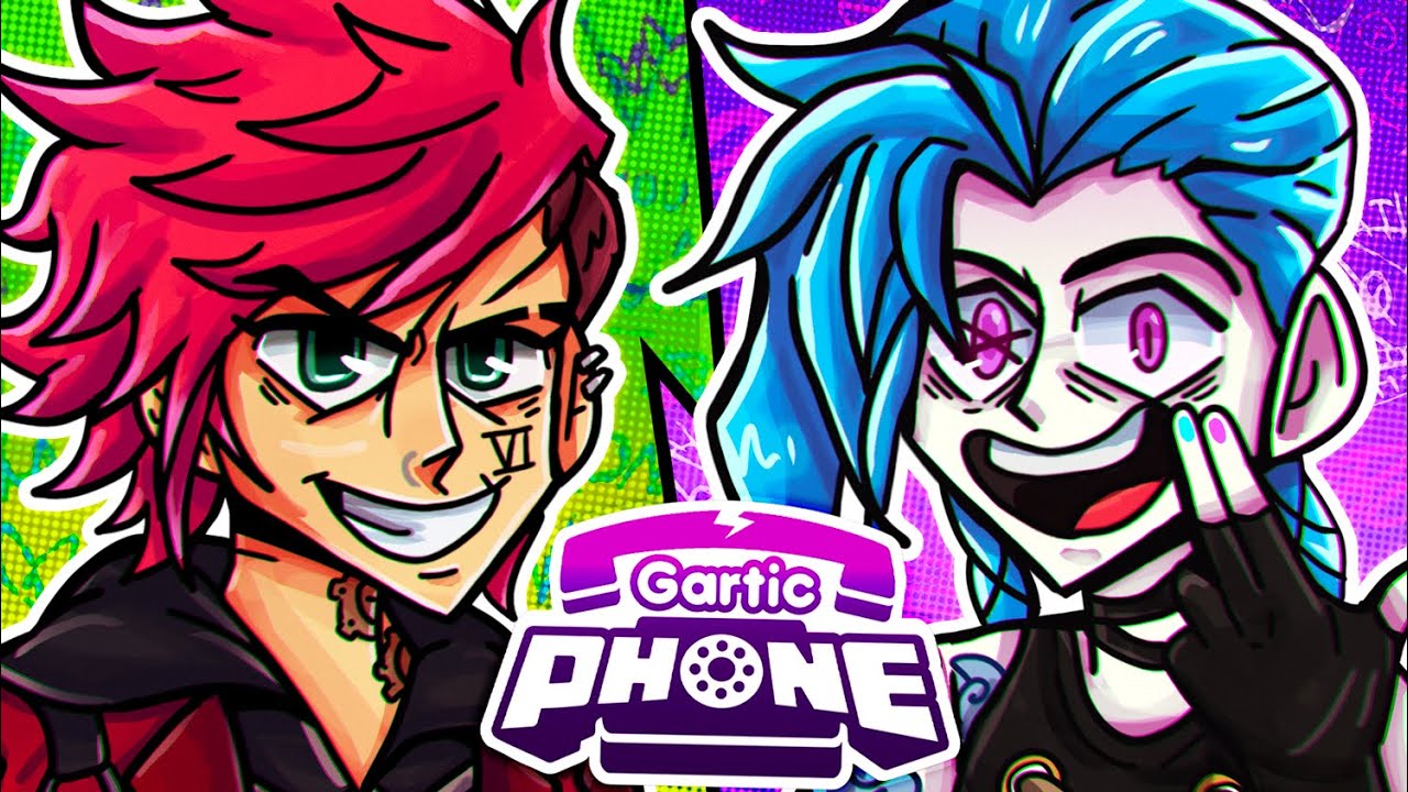 Fizemos uma ANIMAÇÃO de ARCANE só que no GARTIC PHONE (Com animadores)