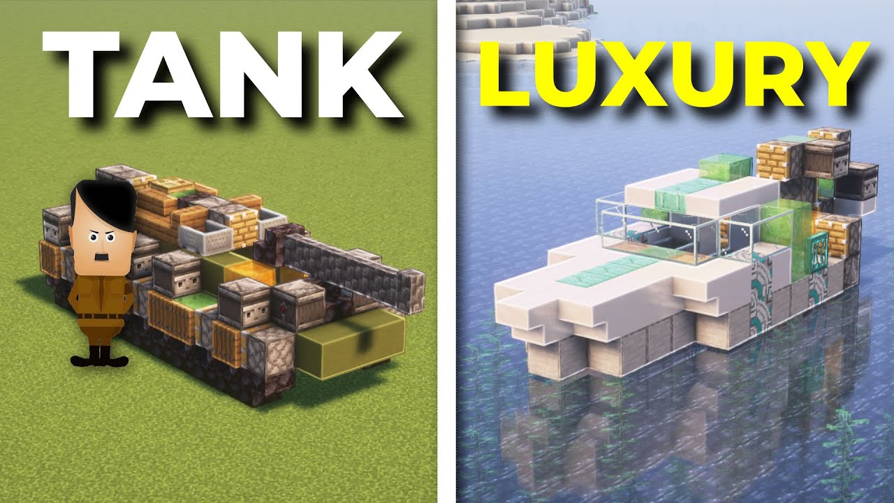 NO MODS NEEDED! 4 Working Vehicle In Minecraft🤯