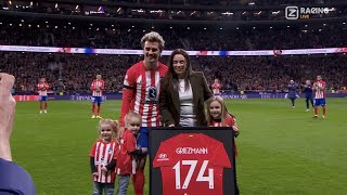 Antoine Griezmann Ovationné En Tant Que Meilleur Buteur De Lhistoire De Latletico Madrid