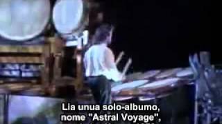 KITARO – Matsuri – kun biografiaj notetoj, kiel subtekstoj, en Esperanto