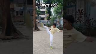 Karate kick #martialarts #shortsfeed #karate #viralshorts #mma #muaythai