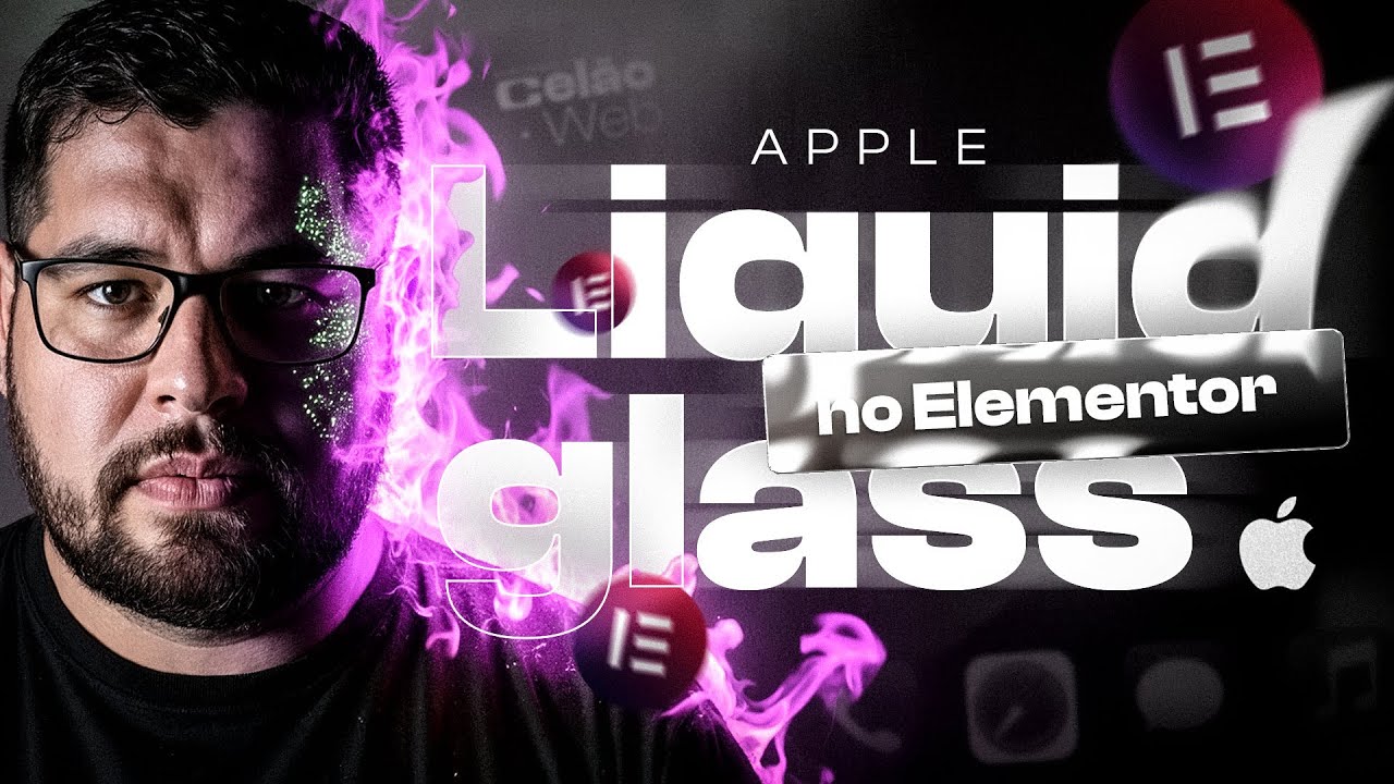 Efeito LIQUID GLASS (iOS 26 da Apple) no Elementor com CSS - YouTube