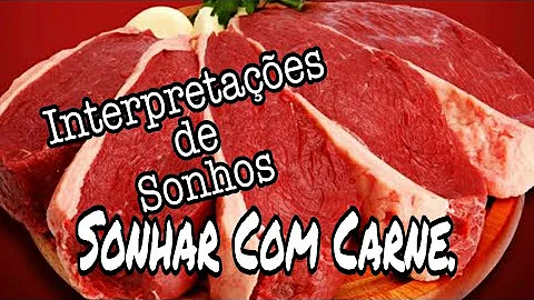 O que significa sonhar com carne moída crua?