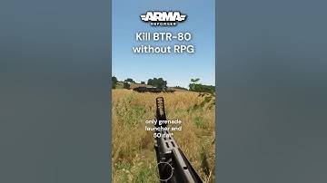 How to Destroy a BTR-80 in Arma Reforger! #armareforger #pc #tips #gaming #squadgame #helletloose
