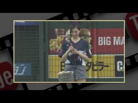 武田梨奈の始球式での瓦割りが凄すぎる！