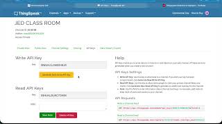 IOT using Thingspeak Cloud platform