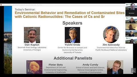 RemPlex Seminar: Cesium and Strontium Remediation