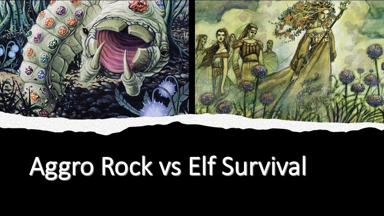 Premodern MTGO League - Aggro Rock vs Elf Survival - 12/13/25