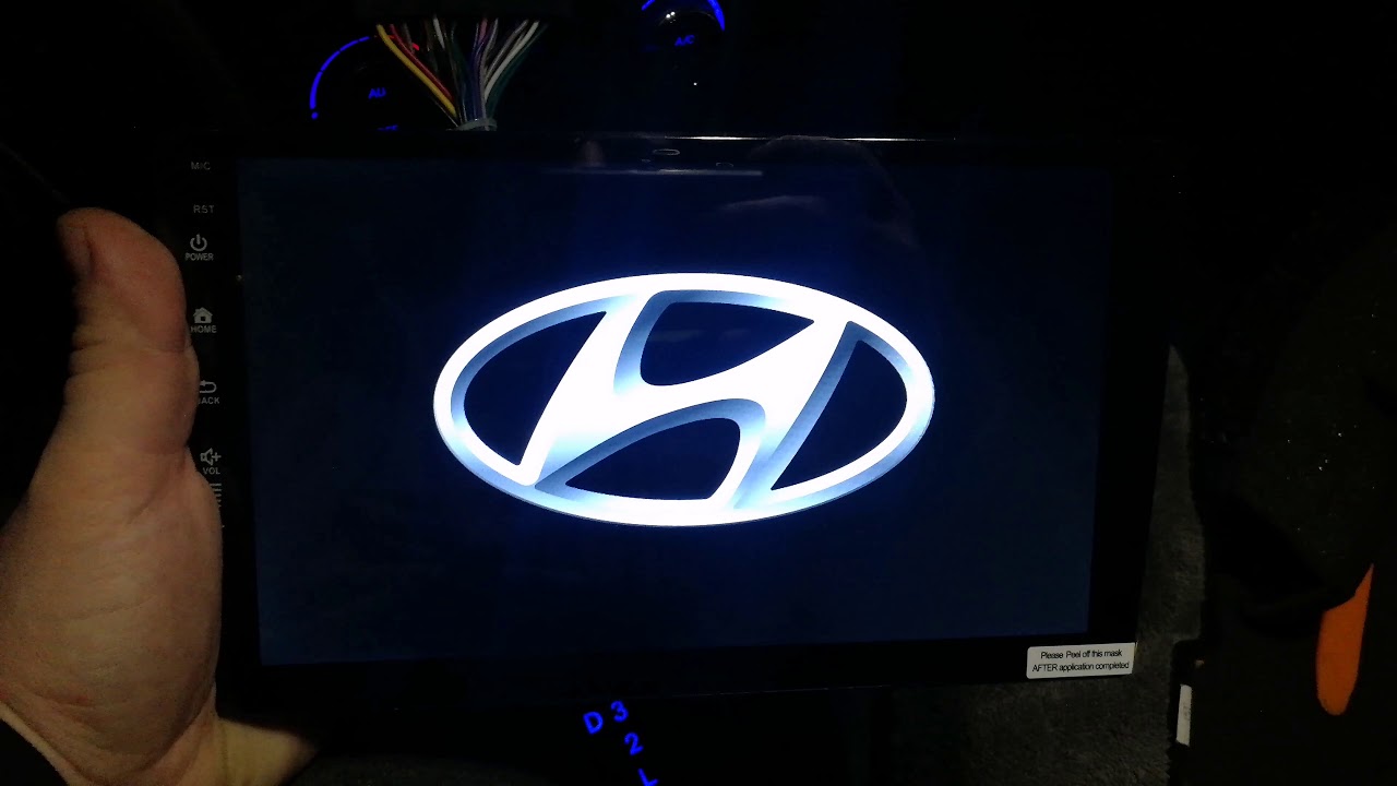 Установка магнитолы в хендай солярис - YouTube