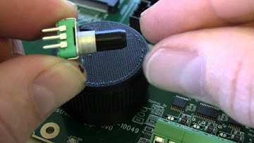 3d printed spinner knob for rotary encoder jog/shuttle control