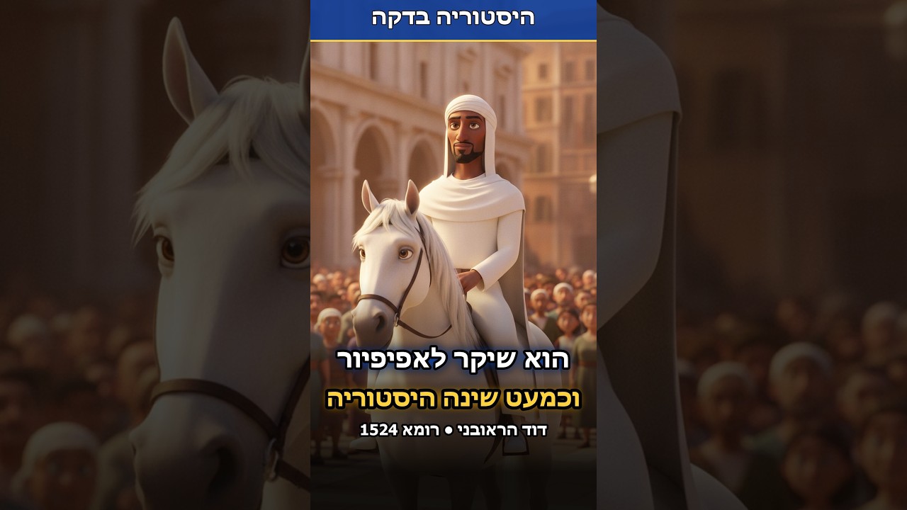 הוא שיקר לאפיפיור וכמעט שינה את ההיסטוריה| דוד הראובני
