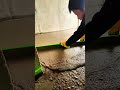 Screed levels concrete smooth, crisp rhythm of morning floor finishing craft