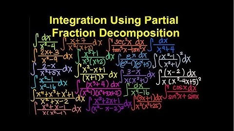 Integration Using Partial Fraction Decomposition (Case 4) (Live Stream)