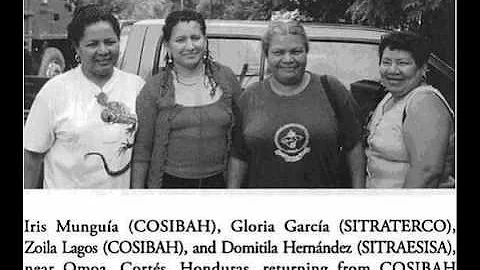 Iris Munguia (COLSIBA) on Honduran Coup