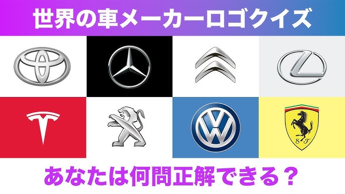 ロゴ 世界の自動車メーカーのロゴ エンブレムクイズ全問 あなたはいくつ知ってますか Youtube ロゴ 世界の自動車メーカーのロゴ エンブレムクイズ全問 あなたはいくつ知ってますか Youtube