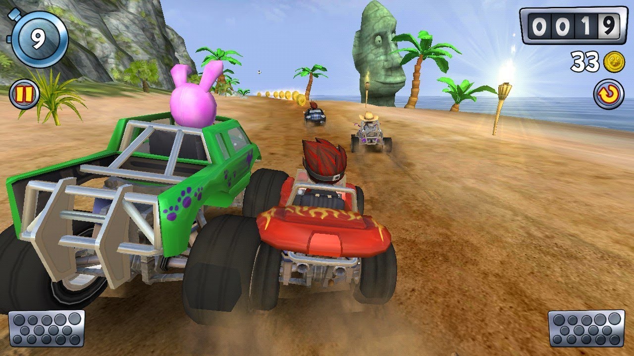 Игры на приставке гонки. Игра Beach Buggy Racing. Beach Buggy Racing 2 ps4. Бич багги Ракинг 3. Бич багги рейсинг 1.