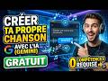 COMMENT CRÉER SA PROPRE CHANSON AVEC L’IA GRATUITEMENT (AUCUNE COMPÉTENCE REQUISE)