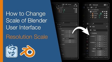 How to Change Scale of Blender User Interface
