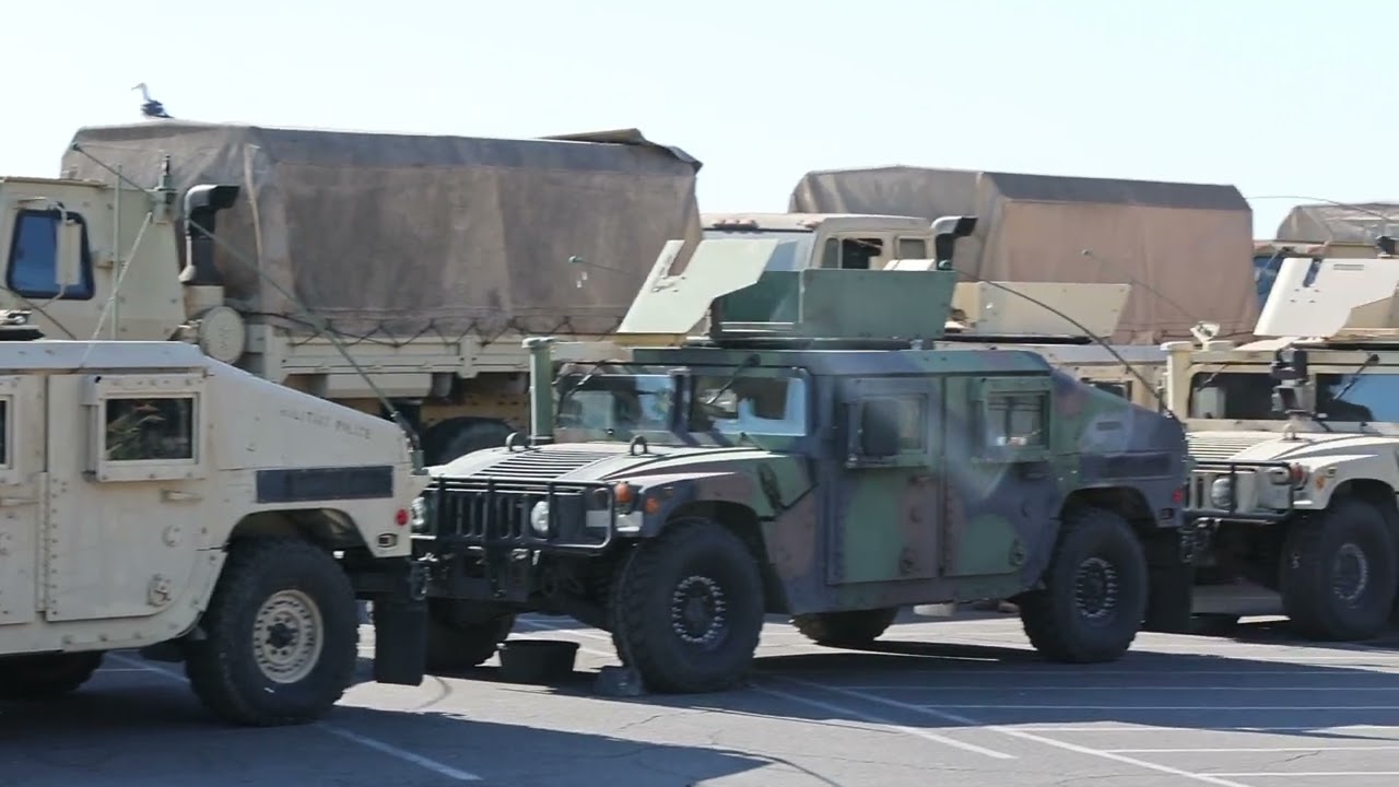 National Guard Protection At Pacific Palisades Burn Site