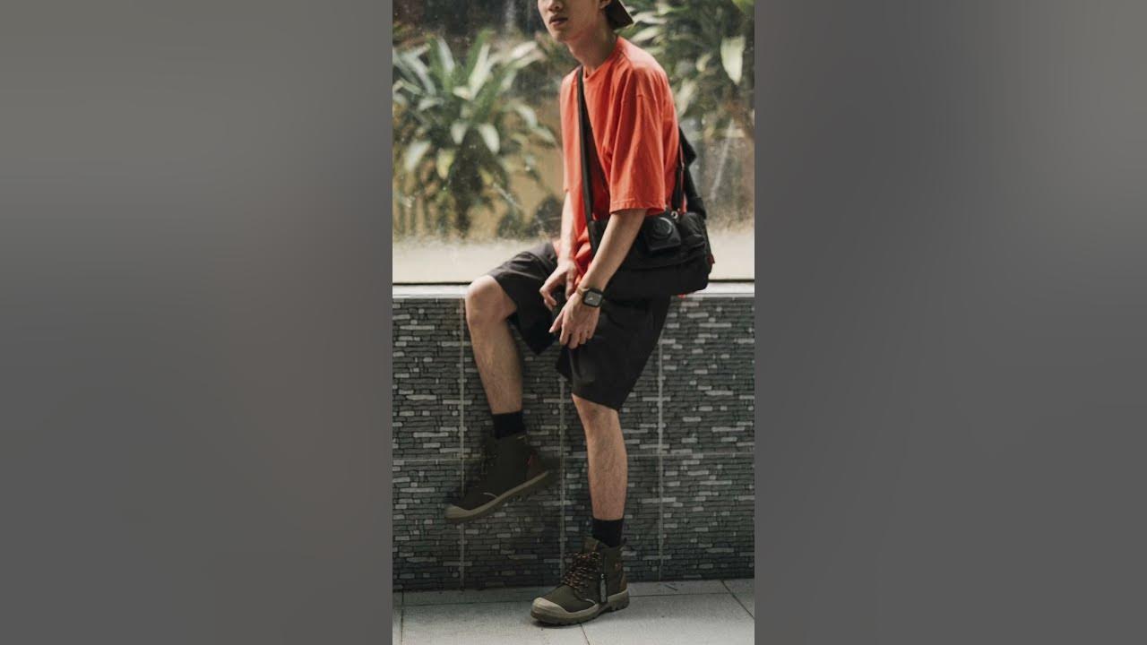 Palladium boots with shorts Clearance