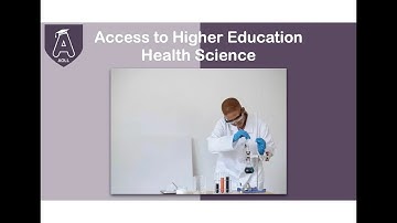 Access course - Access to Higher Education Health Science (Online study)