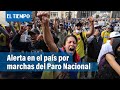 Alerta en 12 ciudades por posible violencia en marchas por el año del Paro Nacional | El Tiempo