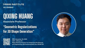 AIR Seminar: Qixing Huang, Associate Professor