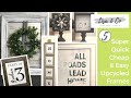 Super Quick, Cheap &amp; Easy Upcycled Frames  ||  Transforming Thrifted Frames  ||  Part 1