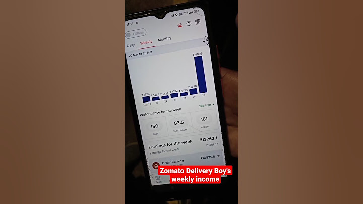 zomato delivery boy salary#shorts