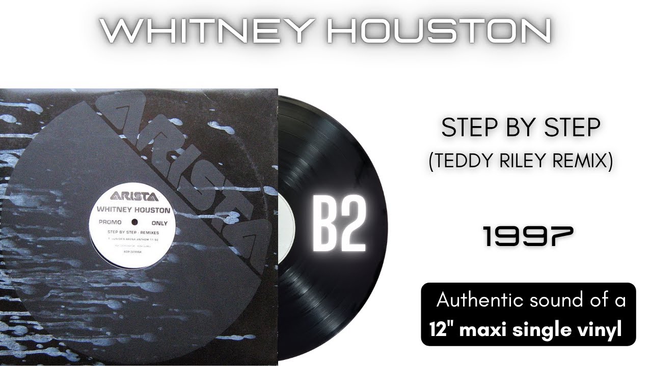 Whitney Houston - Step by Step (Teddy Riley Remix) [12'' maxi