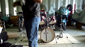 Drumset Setup Timelapse..