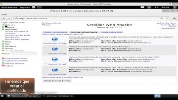 Cómo instalar y configurar un servidor HTTP ubuntu