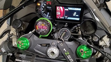 2019 Kawasaki H2 cold start with Vandemon exhaust