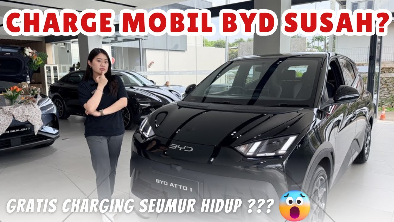 CHARGE MOBIL BYD SUSAH? | GRATIS CHARGING SEUMUR HIDUP ‼️😱