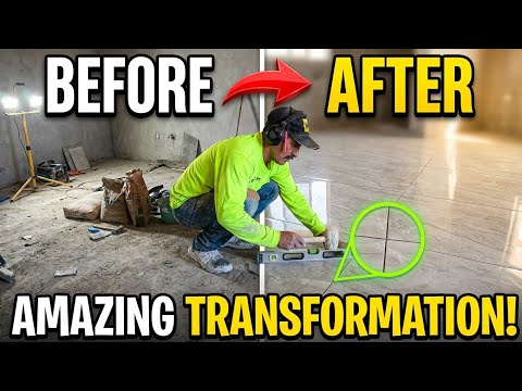 How to Install Bedroom Floor Tiles | Professional Ceramic Tile Installation