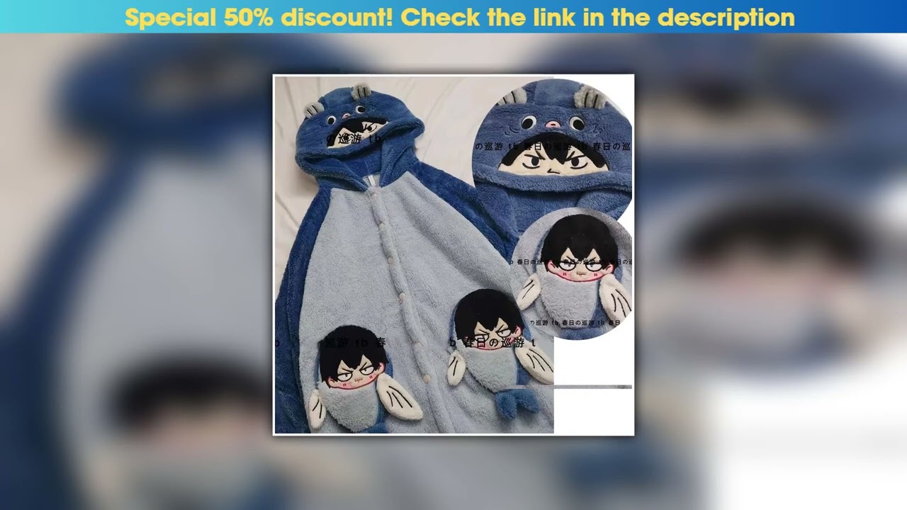 Review Tobio Kageyama Couple Pajamas Nightgown Cartoon Warm Winter Lounge Clothes Haikyuu Student P