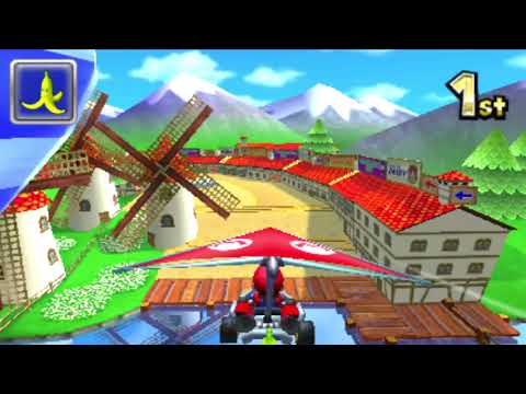 Прохождение Mario Kart 7 - Mushroom & Shell Cup - 50сс [Grand Prix] #1