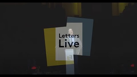 Letters Live - Benedict Cumberbatch reads a 17 year old Tom Hanks