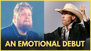 Jelly Roll's Emotional Tribute To Toby Keith