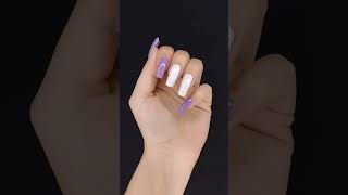 Nailart En Tono Morado  #paulaguerra #shortvideo #shortsfeed #nailart #tutorial #uñas