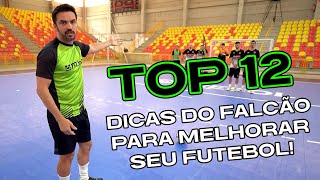 APRENDA AS MAIORES JOGADAS DO FALCÃO ⚽👑 Drible, bicicleta, embaixadinha, falta, chute forte e mais!