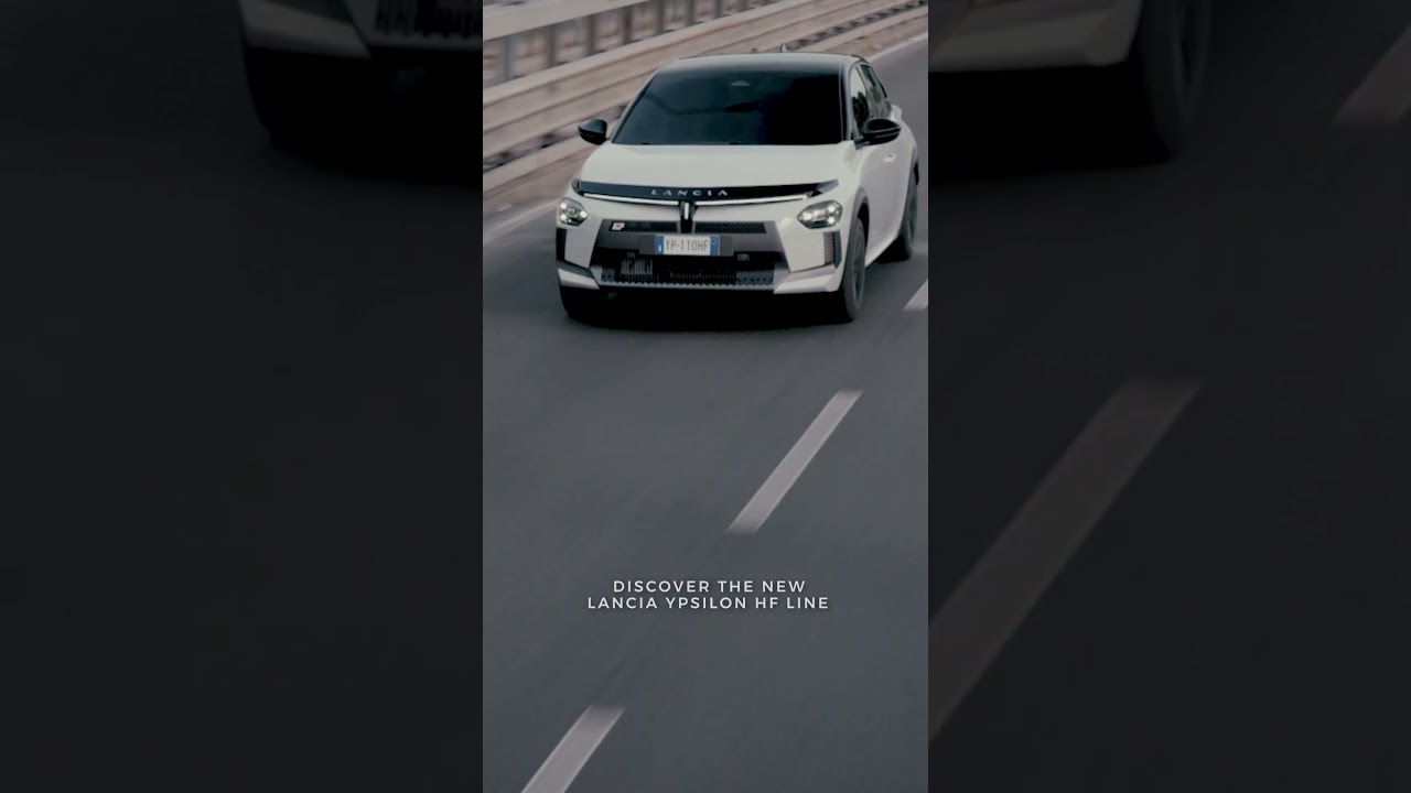 The New Lancia Ypsilon HF Line expresses a refined evolution of performance.